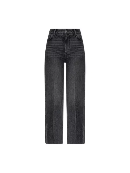 Jeansy straight leg Dolce And Gabbana szare