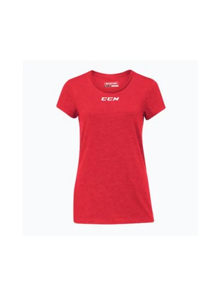 Футболка CCM Crew Neck SR red червона