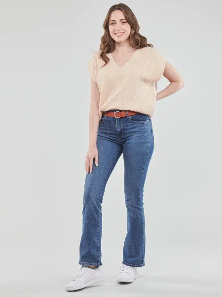 Blugi Levi's® cu talie înaltă albastru