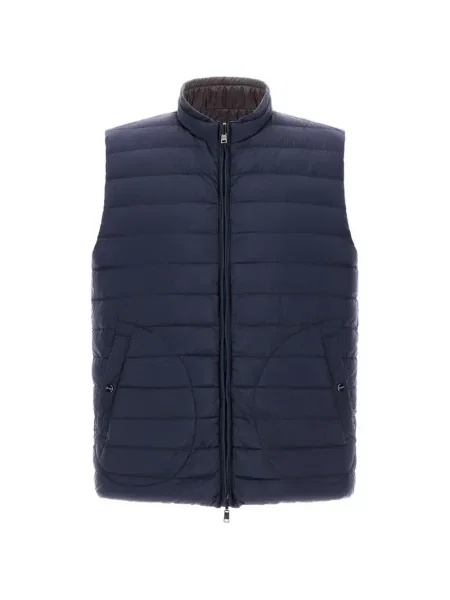 Vestă din puf Herno albastru
