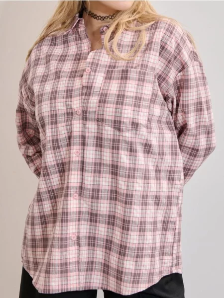 Картата сорочка різнобарвний