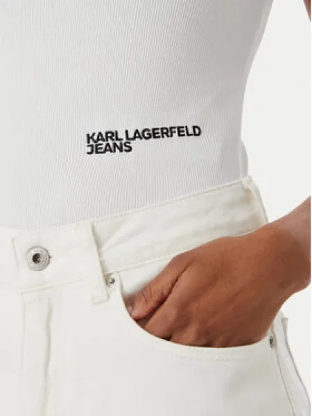 Body Karl Lagerfeld Jeans bílý