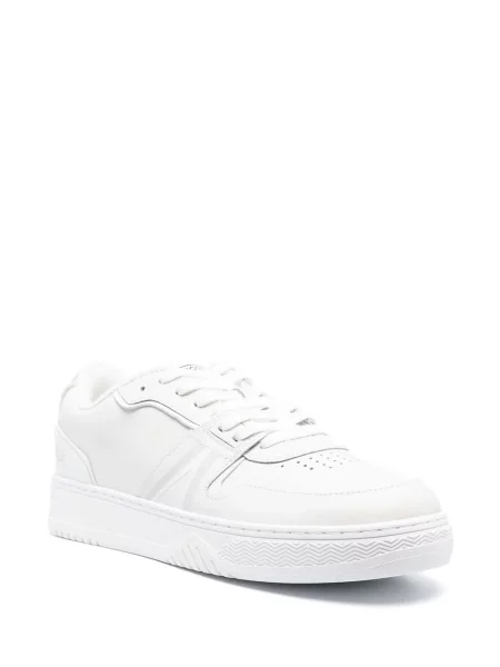 Fűzős csipkés sneaker Lacoste fehér