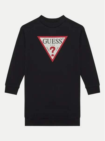 Guess Kötött ruha fekete