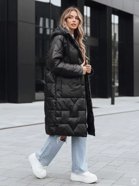 Kurtka zimowa oversize Dstreet czarna