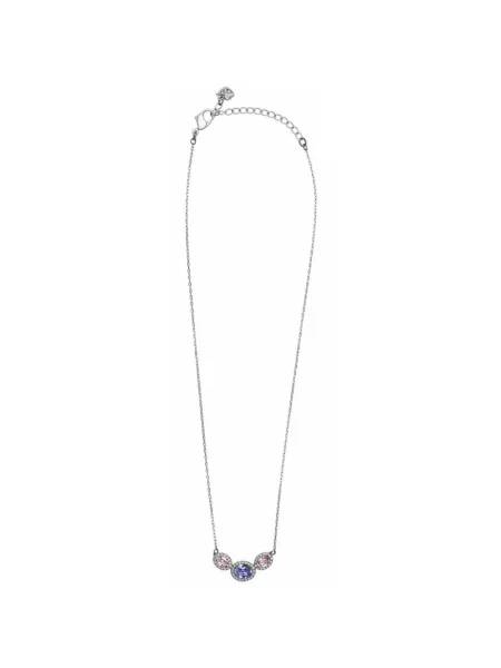 Naszyjnik Swarovski szary