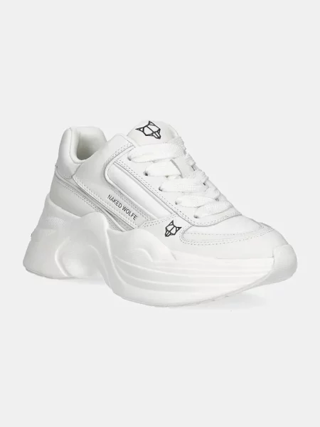 Naked Wolfe sneakers Temple Temple White Lthr alb