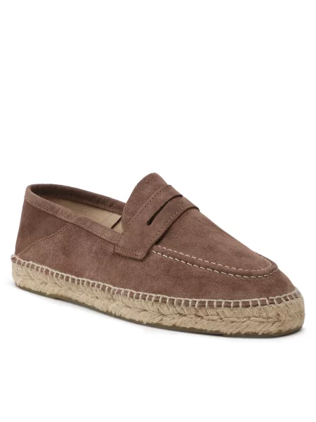 Espadrile Manebi Loafers Espadrilles M L0 Moka rjava