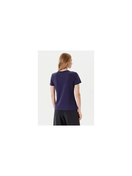 Guess Marškinėliai Tamsiai Regular Fit mėlyna