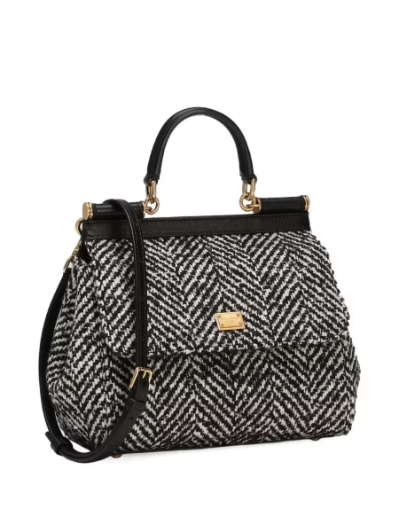 Geantă Dolce & Gabbana Sicily alb