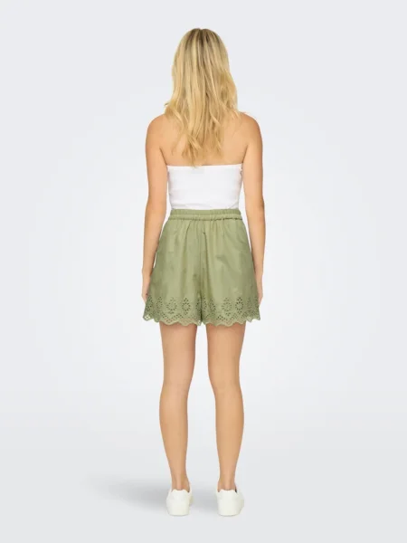 ONLY Pantaloni ONLLOU kiwi verde