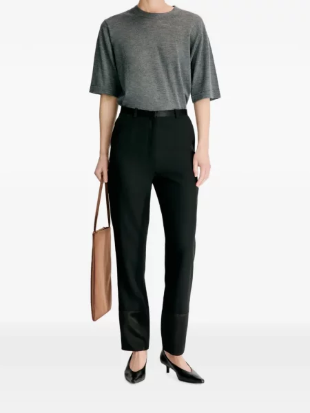 Pantaloni Loulou De Saison negru