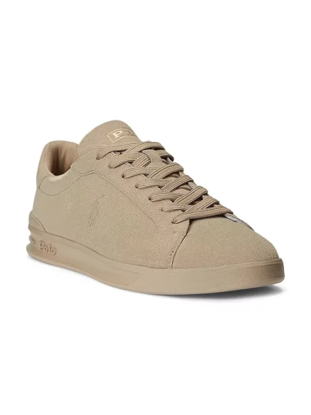 Polo Ralph Lauren Σουέτ sneakers Hrt Ct II μπεζ
