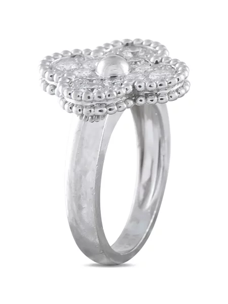 Inel Van Cleef & Arpels argintiu