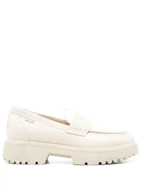 Loafersy Nerogiardini skórzane