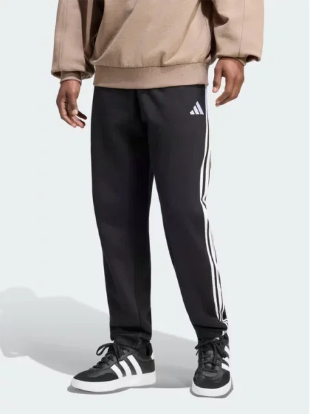 Adidas Pantaloni trening Essentials French Terry negru