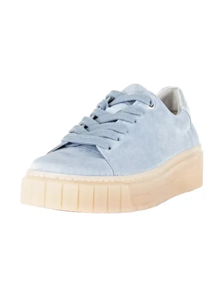 Sneakersy Gabor sznurowane zamszowe niebieskie