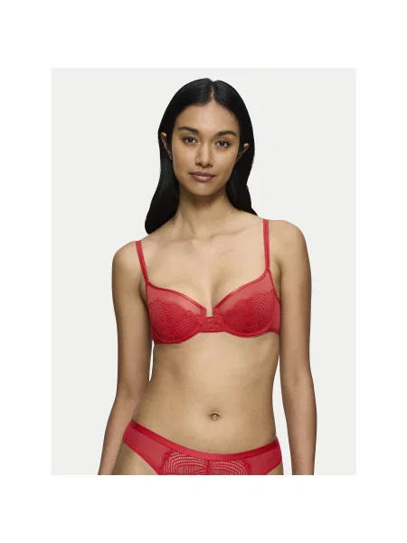 Triumph Бюстгальтер з підкладкою Delightful Spotlight червоний