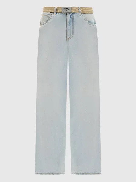 Джинси JUSTO з емблемою Ssheena блакитні