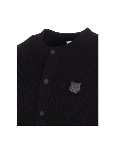 Sweter Maison Kitsune czarny