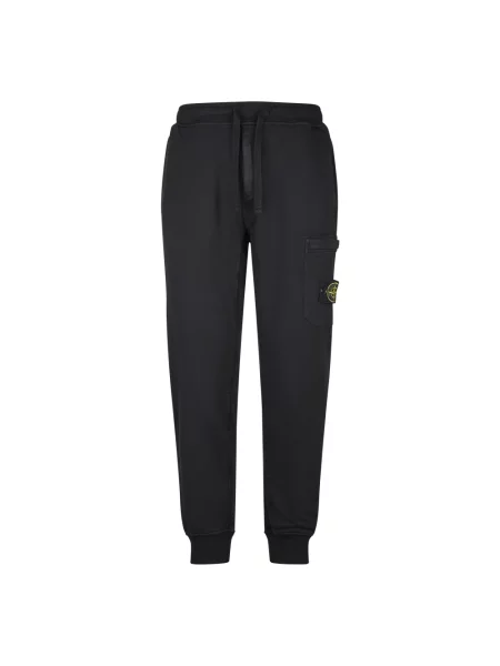 Spodnie Stone Island z kamieniami czarne