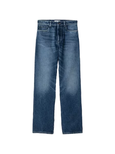 Blugi Miu Miu cu 5 buzunare albastru