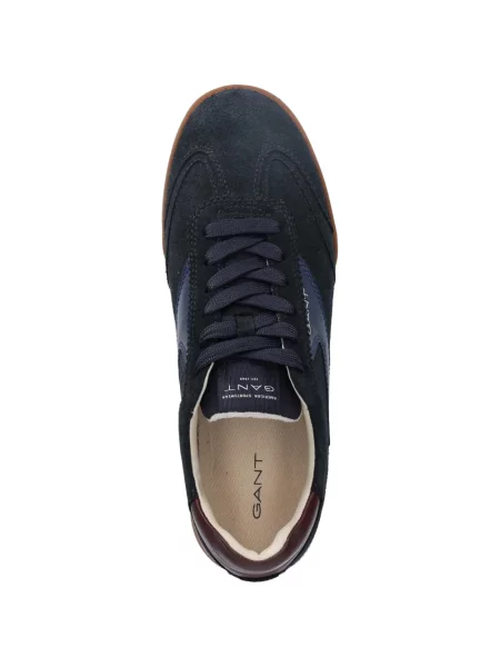 Sneakerși Gant cu dungi albastru