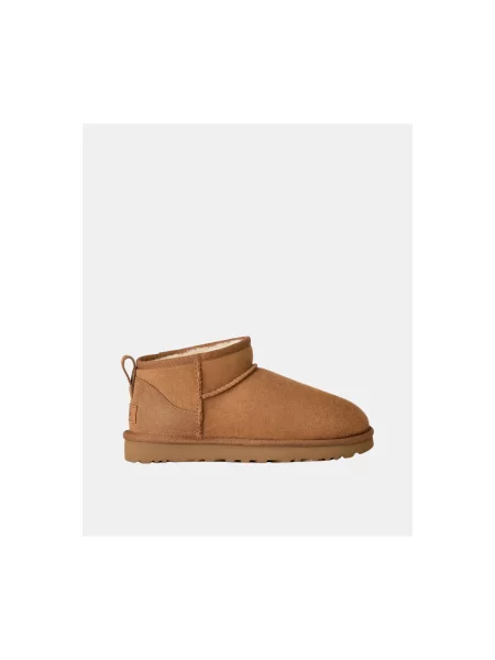 UGG De piele bocanci CLASSIC maro