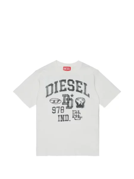 Koszulka dziecięca Diesel biała