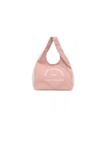 Karl Lagerfeld torebka hobo K/RSG różowa