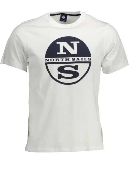 Kratek majica North Sails bela