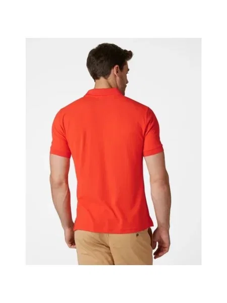 Koszulka polo Helly Hansen czerwona