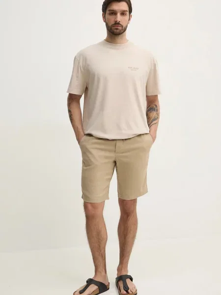 Kratka majica Pepe Jeans DUSTER TEE bež