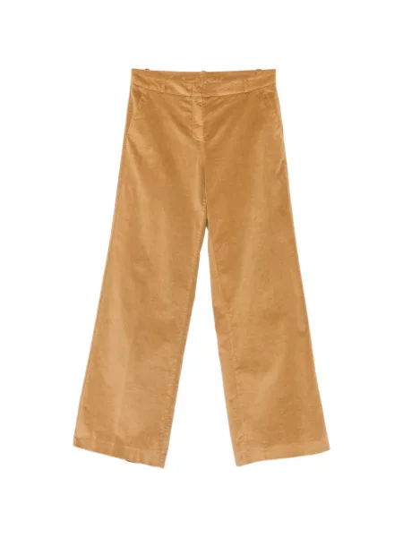 Pantaloni 19.61 Milano de catifea maro