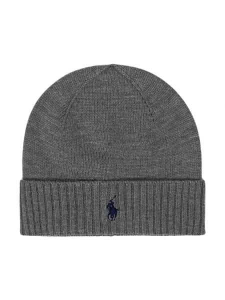 Zestaw szalik i czapka Polo Ralph Lauren szara