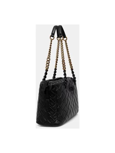 Shopperka Kurt Geiger London skórzana czarna
