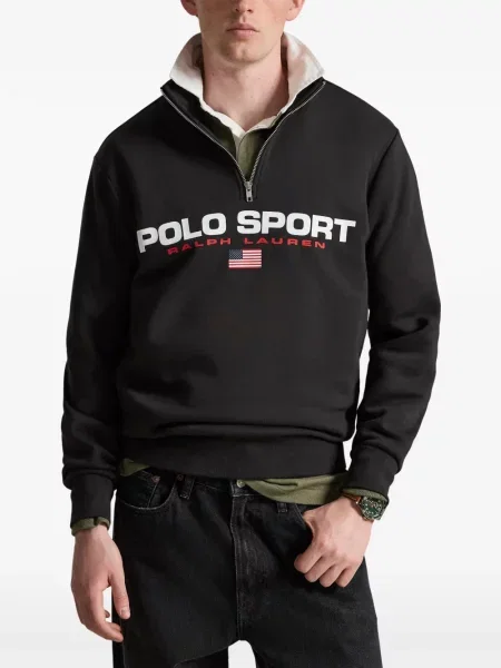 Șosete Polo Ralph Lauren cu model herringbone cu broderie plasă albastru