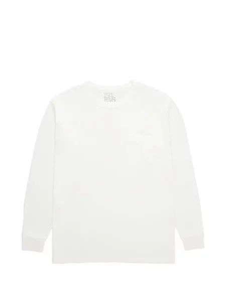 Tricou Fortela lung alb