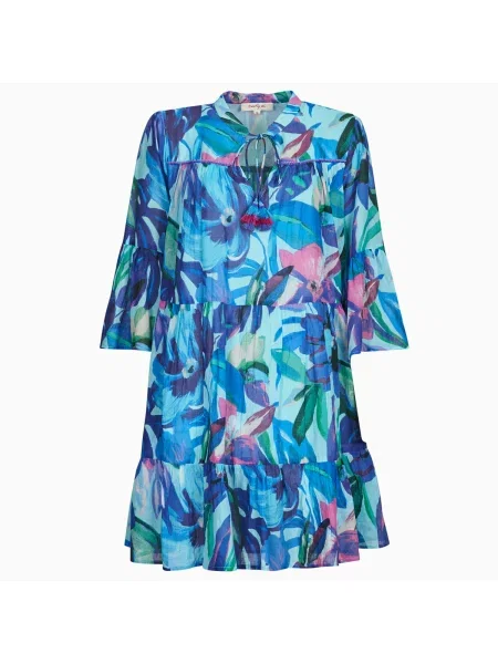 Mini obleka Derhy modra