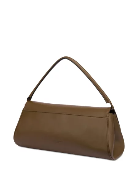 Geanta de piele Alberta Ferretti din piele maro