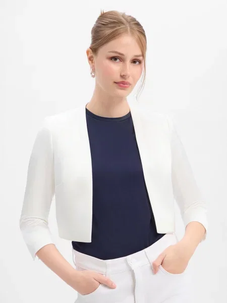 Marie Lund Bolerko Kobiety 34 biały