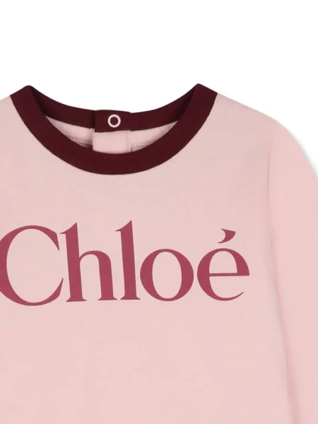 Dětské tričko Chloé růžové