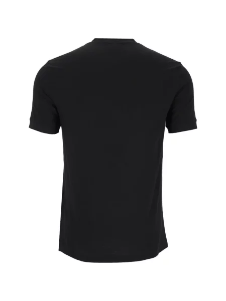 Tricou Giorgio Armani din jerseu negru