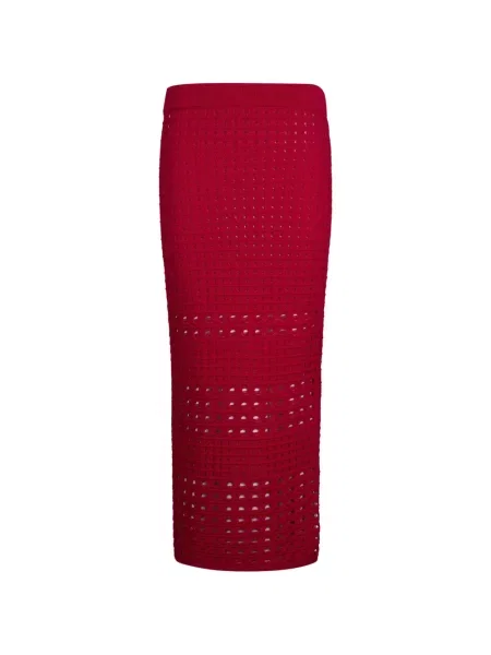 Spódnica midi Liu Jo czerwona