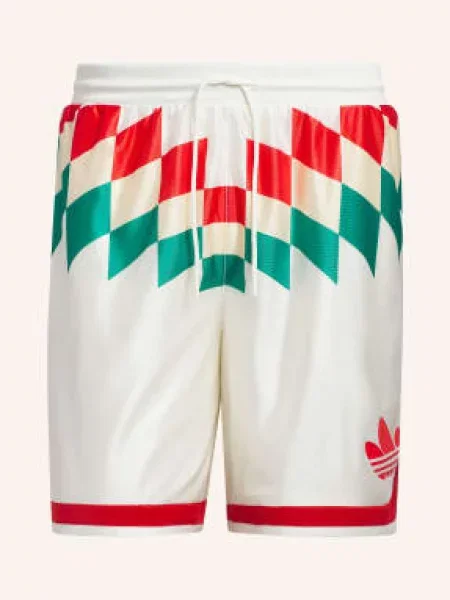 Adidas Šortky Diamond Pack režná zelená červená