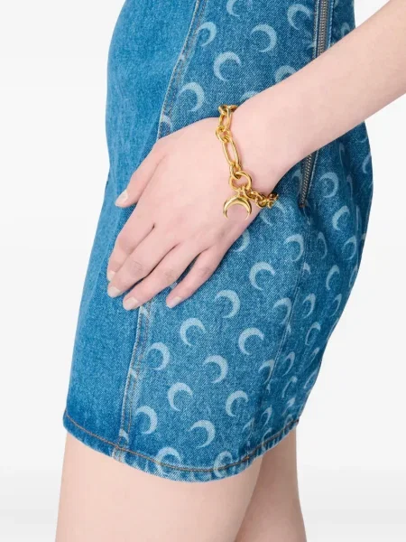 Rochie mini Marine Serre fără mâneci de costum albastru