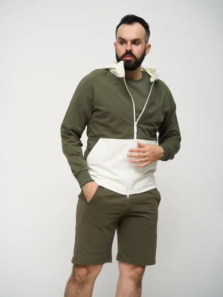 HANDY WEAR Summer Кофта Бавовна/еластан хакі