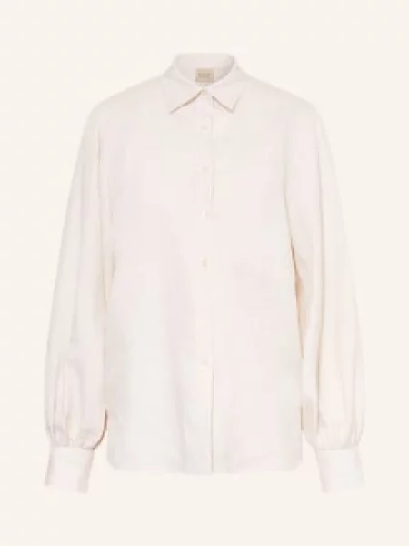 Émanou Bluzka Z Lnu beige beżowa