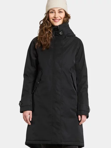 Bunda Didriksons LUNA zimní oversize černá