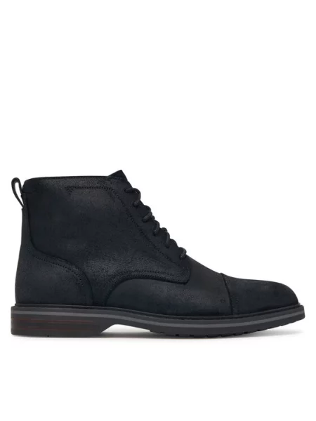 Kotníková obuv Clarks černé